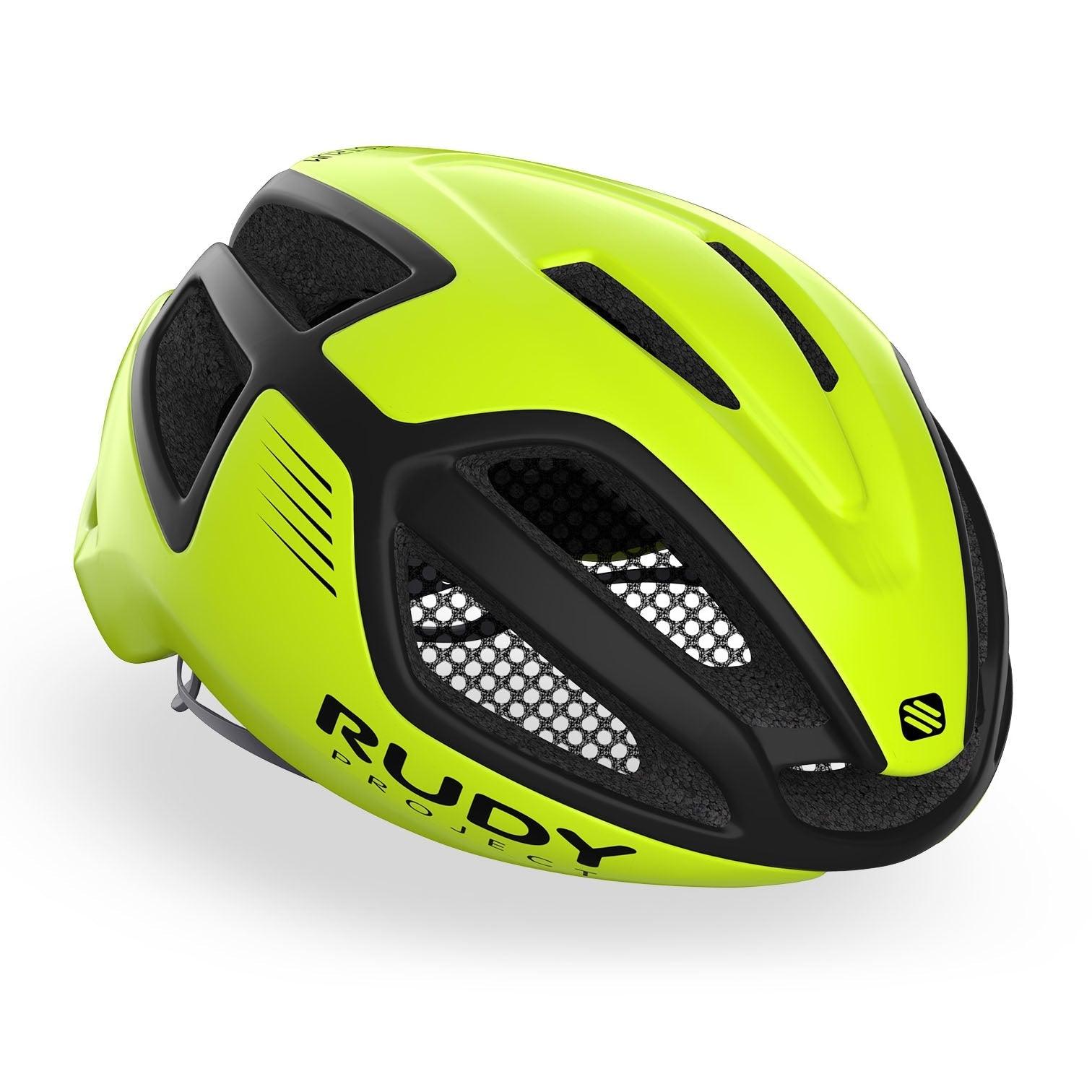 Rudy Project Spectrum Road Cycling Helmet (Yellow Fluo/Black-Matte) | Cycling Gears Hub