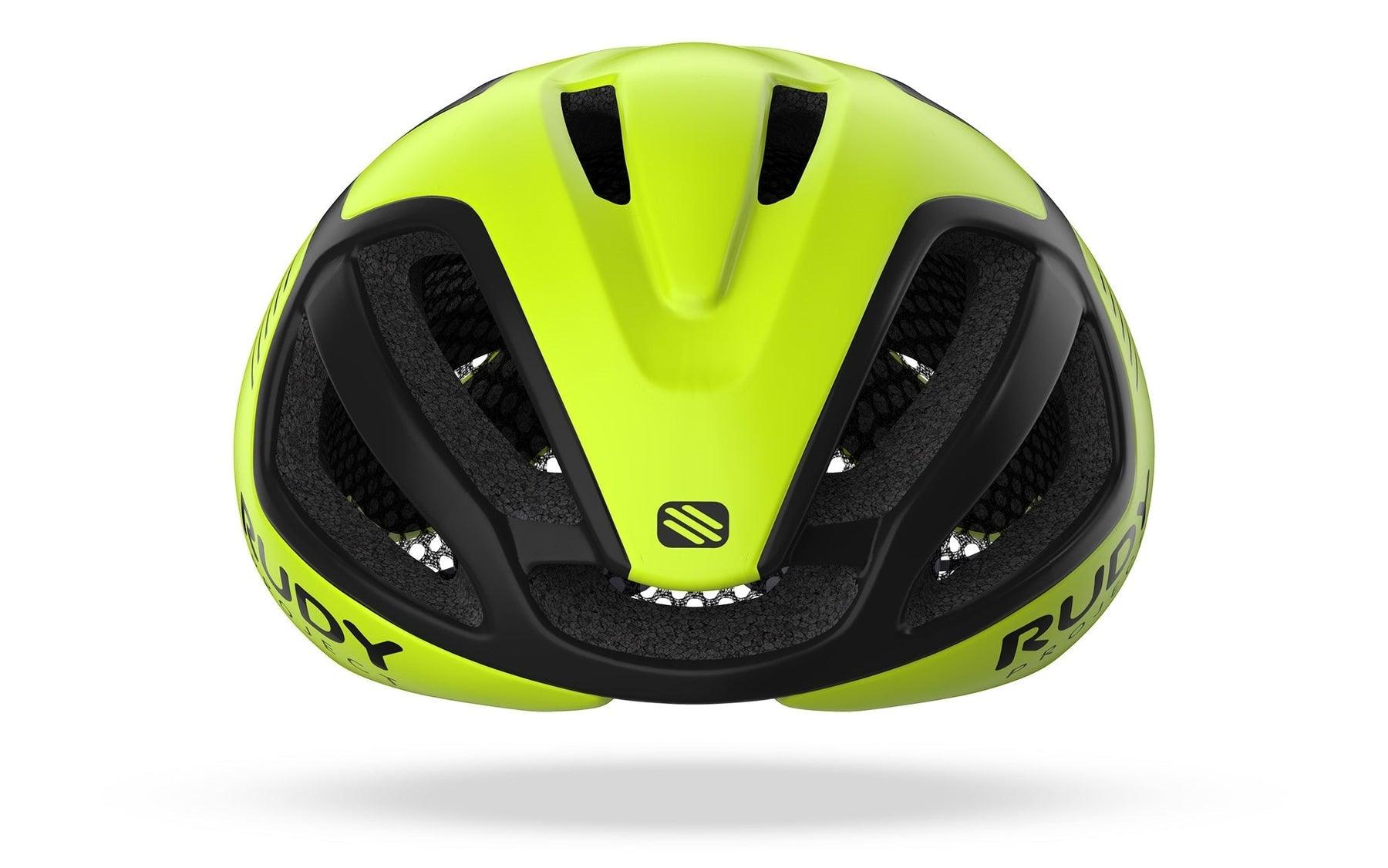 Rudy Project Spectrum Road Cycling Helmet (Yellow Fluo/Black-Matte) | Cycling Gears Hub
