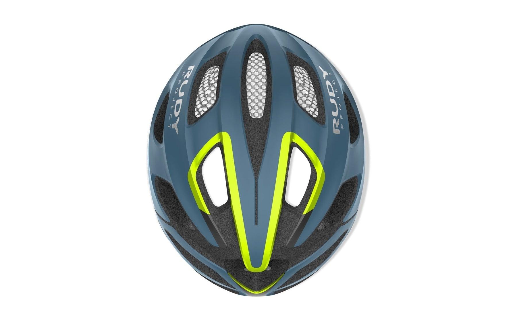 Rudy Project Strym Road Cycling Helmet (Pacific Blue-Matte) | Cycling Gears Hub