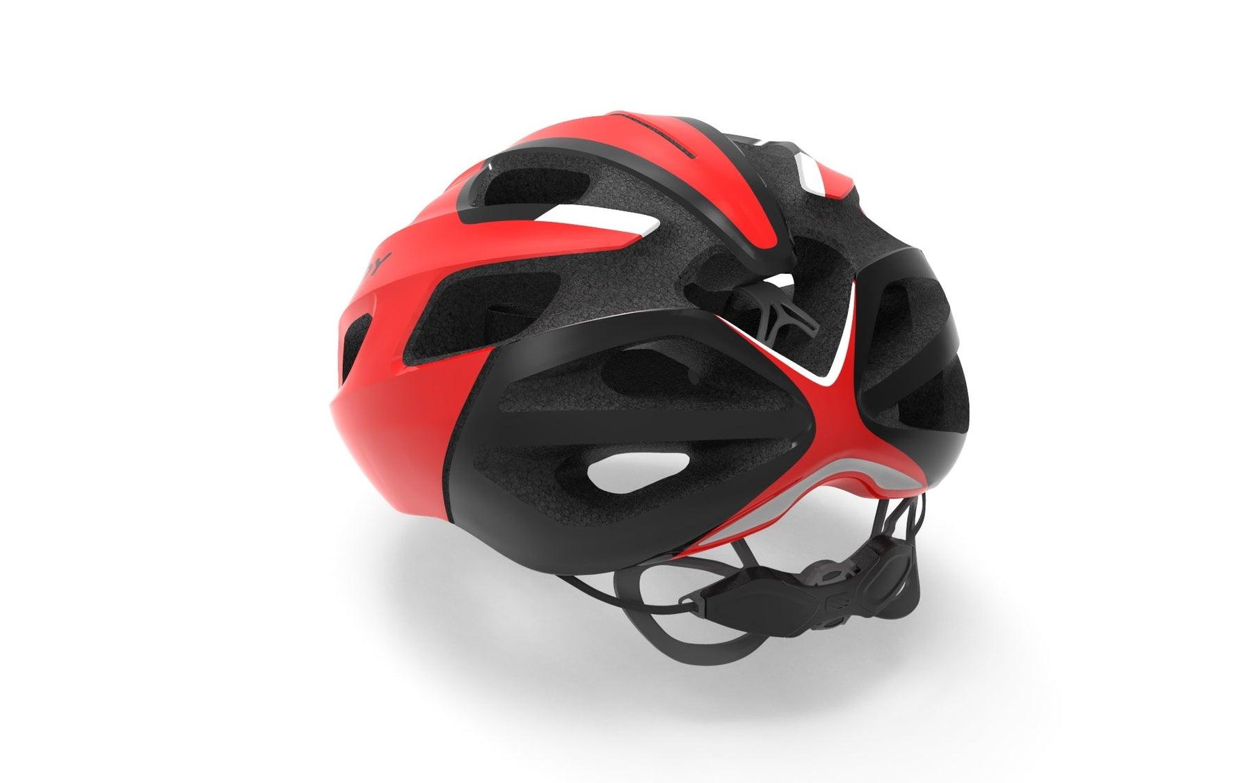 Rudy Project Strym Road Cycling Helmet (Red-Shiny) | Cycling Gears Hub