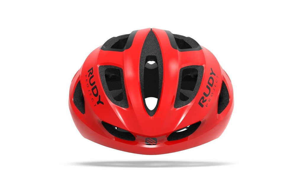 Rudy Project Strym Road Cycling Helmet (Red-Shiny) | Cycling Gears Hub