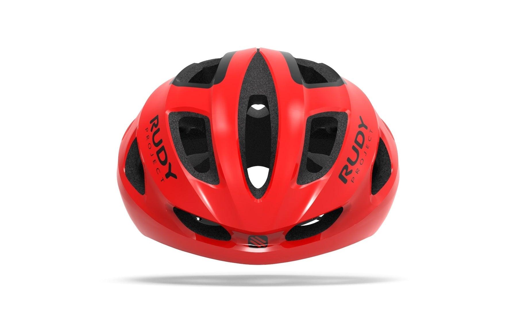 Rudy Project Strym Road Cycling Helmet (Red-Shiny) | Cycling Gears Hub