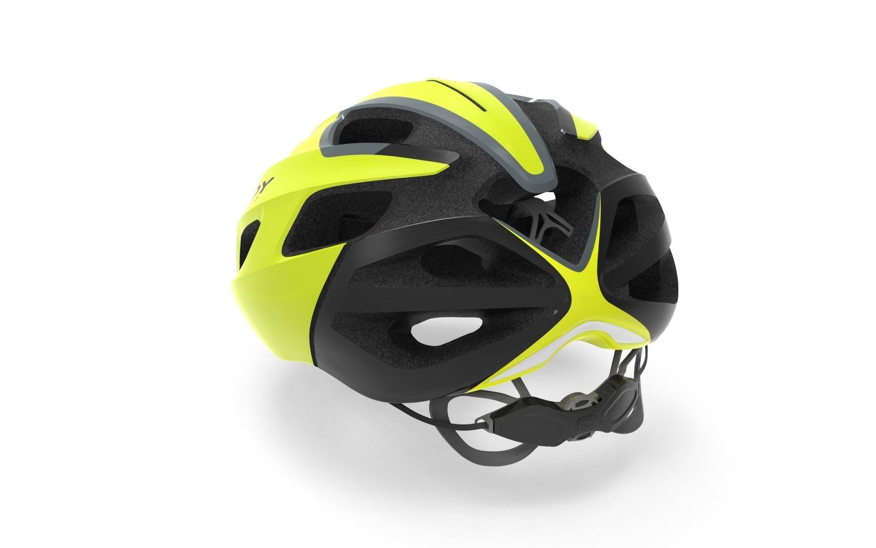Rudy Project Strym Road Cycling Helmet (Yello Fluo-Shiny) | Cycling Gears Hub