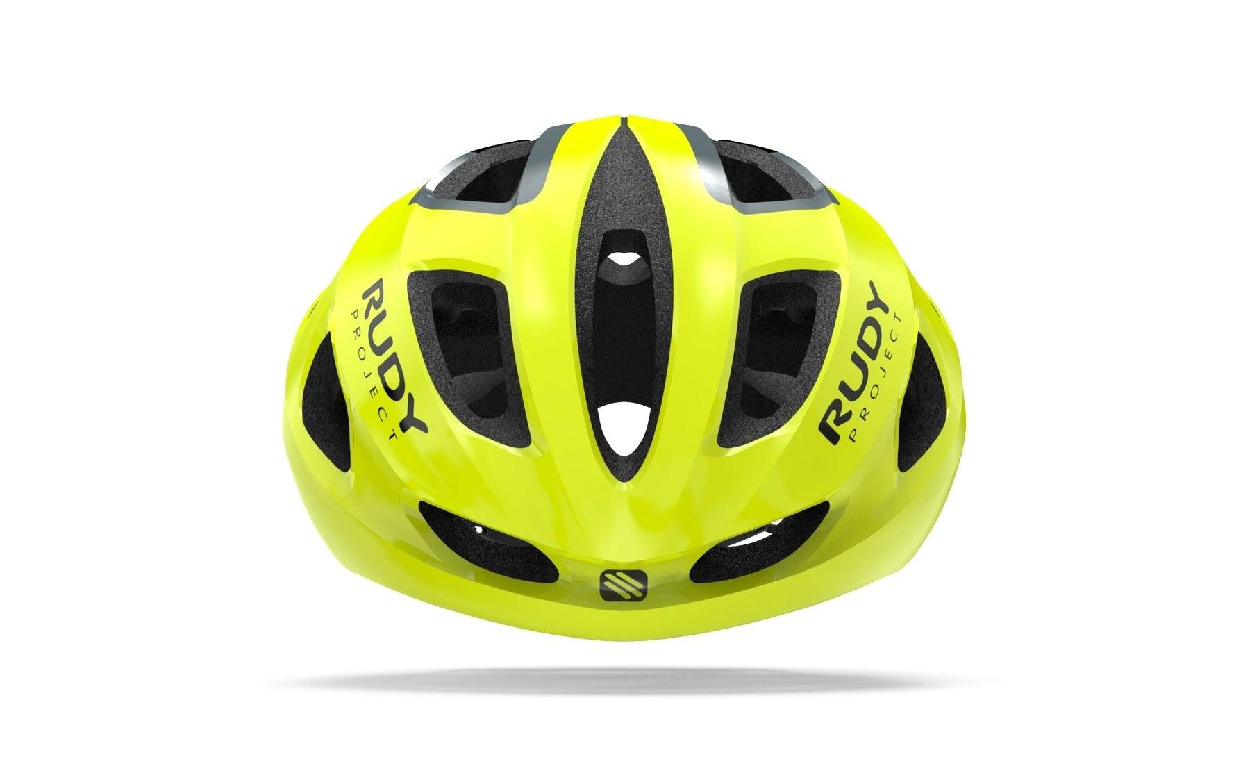 Rudy Project Strym Road Cycling Helmet (Yello Fluo-Shiny) | Cycling Gears Hub