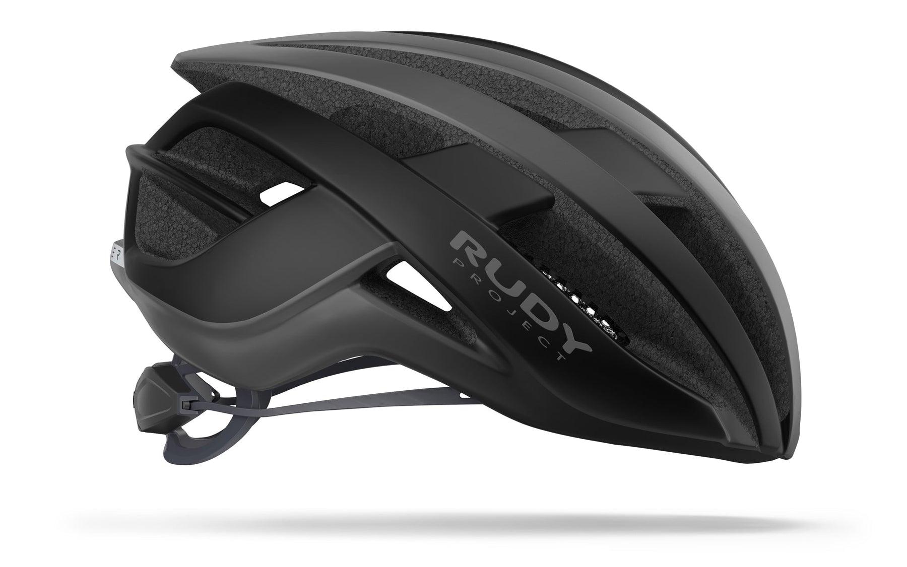 Rudy Project Venger Road Cycling Helmet (Titanium/Black-Matte) | Cycling Gears Hub