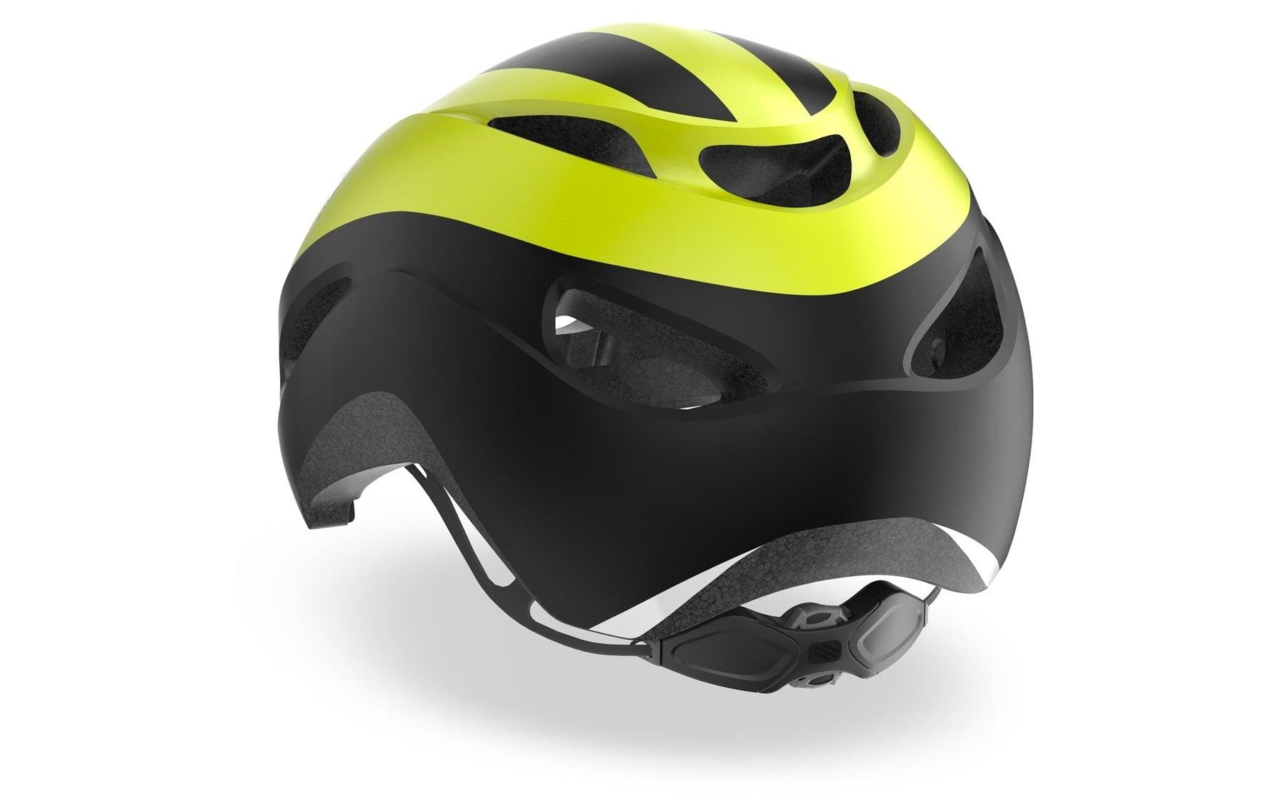 Rudy Project Volantis Road Cycling Helmet (Yellow Fluo/Black-Matte) | Cycling Gears Hub