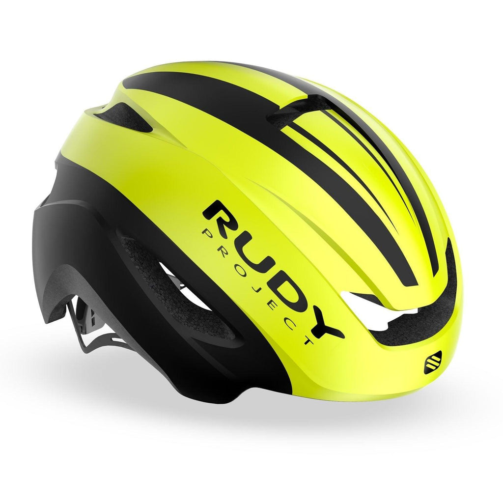 Rudy Project Volantis Road Cycling Helmet (Yellow Fluo/Black-Matte) | Cycling Gears Hub