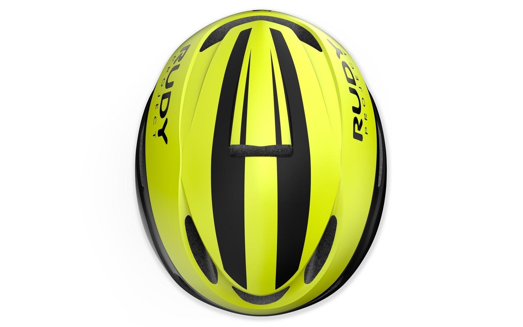 Rudy Project Volantis Road Cycling Helmet (Yellow Fluo/Black-Matte) | Cycling Gears Hub