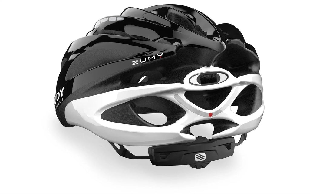 Rudy Project Zumy Road Cycling Helmet – Black Shiny | Lightweight, Safe & Ventilated Helmet for Road Riders - Cycling Gears Hub