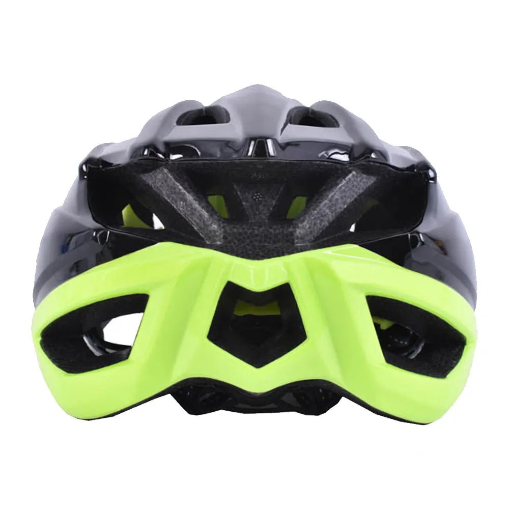 Safety Labs Juno Road Cycling Helmet (Black/Yellow) | Cycling Gears Hub - Cycling Gears Hub