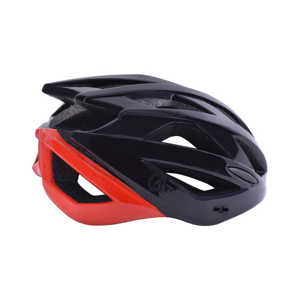 Safety Labs?Juno Road Cycling Helmet (Shiny Black/Red) | Cycling Gears Hub