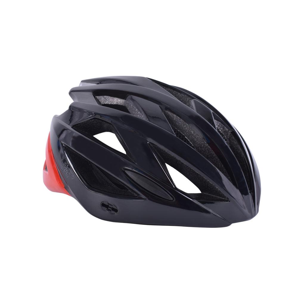 Safety Labs?Juno Road Cycling Helmet (Shiny Black/Red) | Cycling Gears Hub