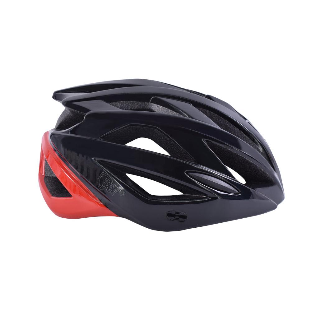 Safety Labs?Juno Road Cycling Helmet (Shiny Black/Red) | Cycling Gears Hub