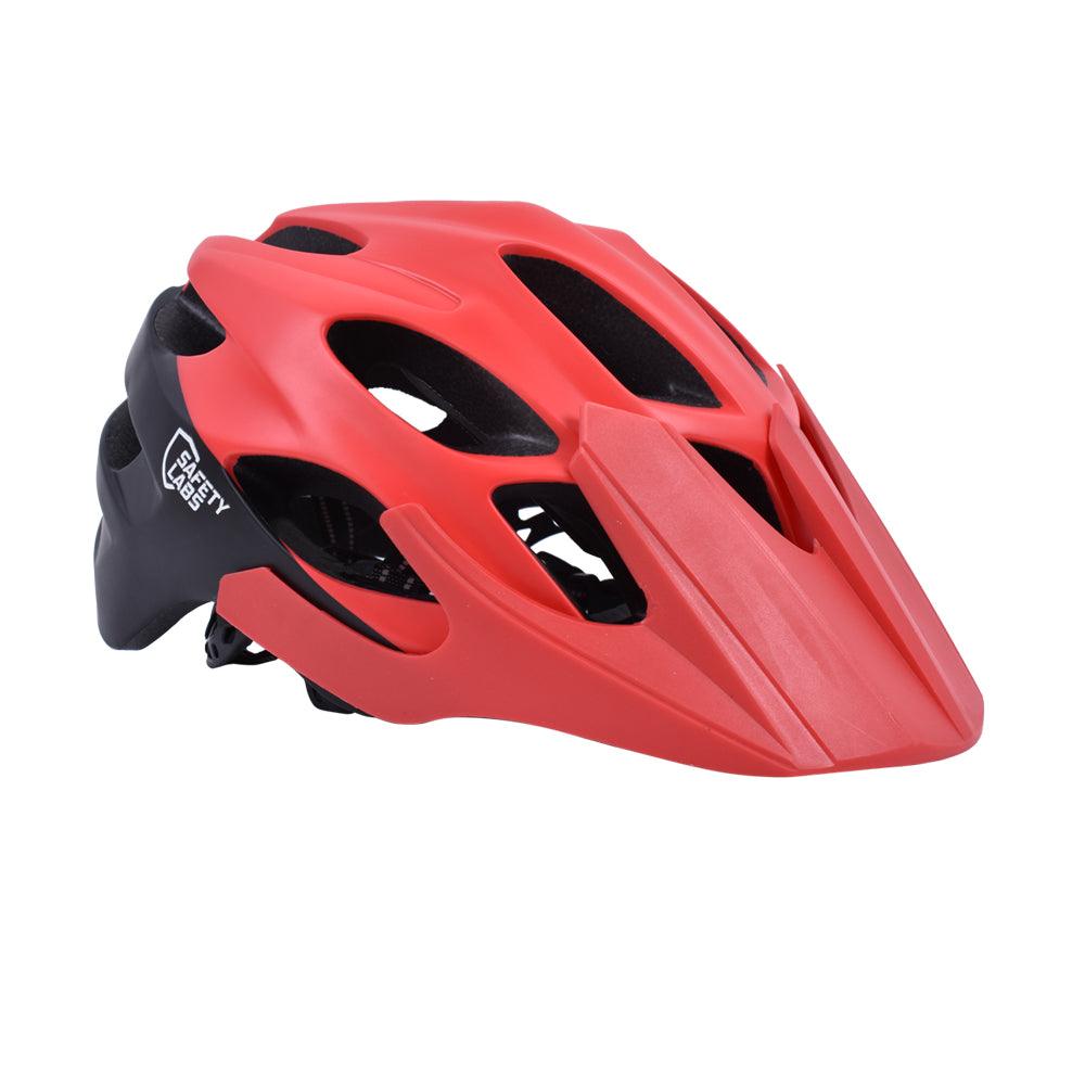 Safety Labs Vox MTB Cycling Helmet (Matte Black/Red) | Cycling Gears Hub