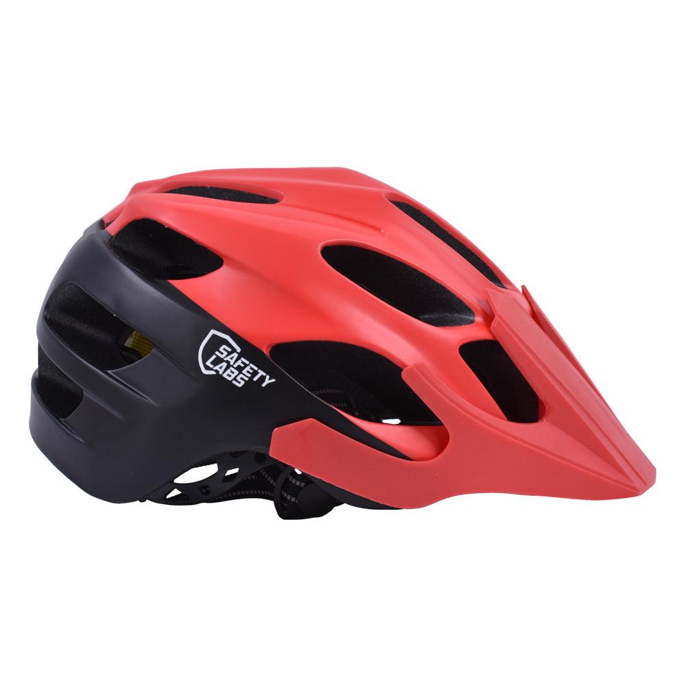 Safety Labs Vox MTB Cycling Helmet (Matte Black/Red) | Cycling Gears Hub