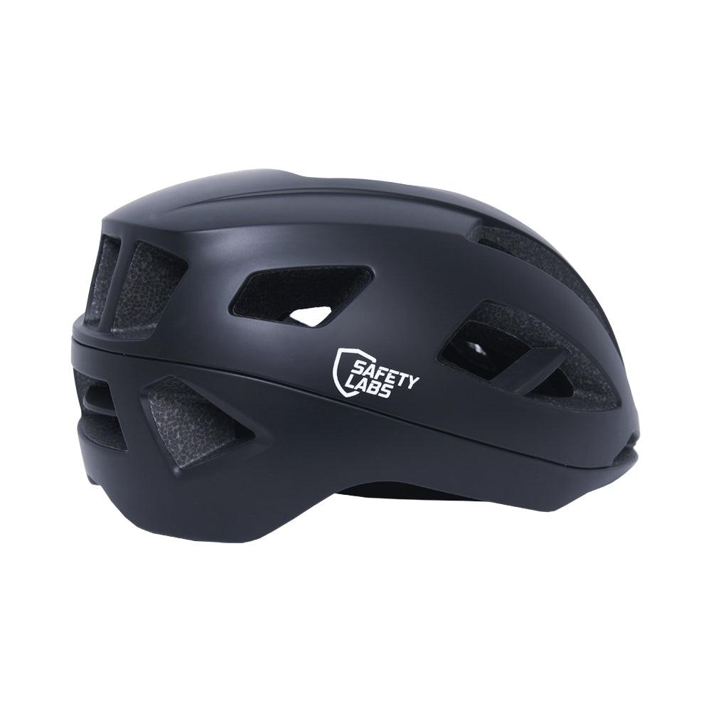 Safety Labs X-EROS 2.0 Road Cycling Helmet (Matt Black) | Cycling Gears Hub