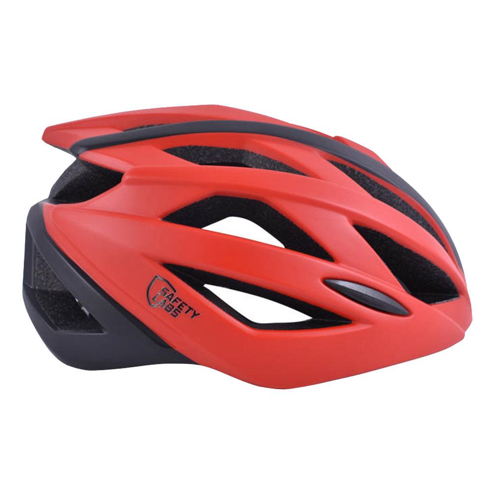 Safety Labs Xeno Road Cycling Helmet (Matte Red) | Cycling Gears Hub