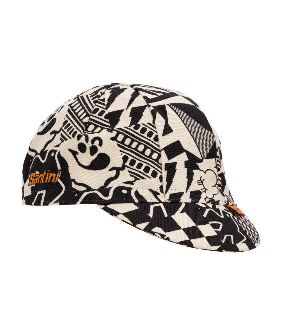 Santini 60 Unisex Cycling Cap (Print) | Cycling Gears Hub