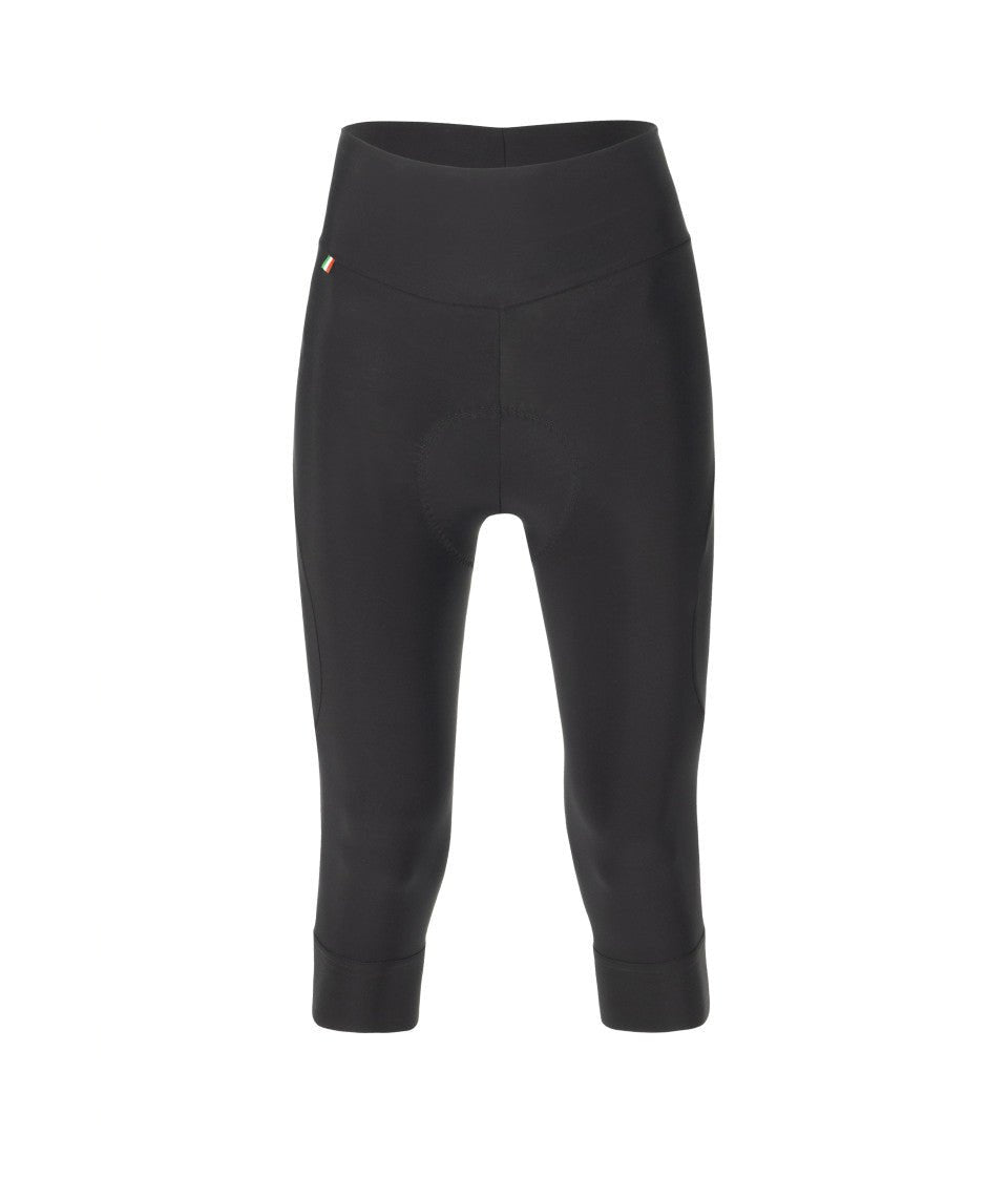 Santini Alba 3/4 Women's Cycling Bibtights (Black) | Cycling Gears Hub - Cycling Gears Hub