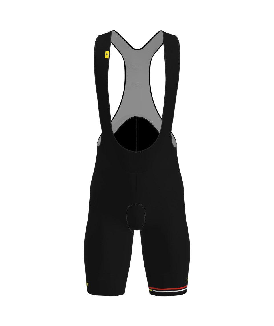 Santini Alpe D'Huez Men's Cycling Bibshorts (Print) | Cycling Gears Hub