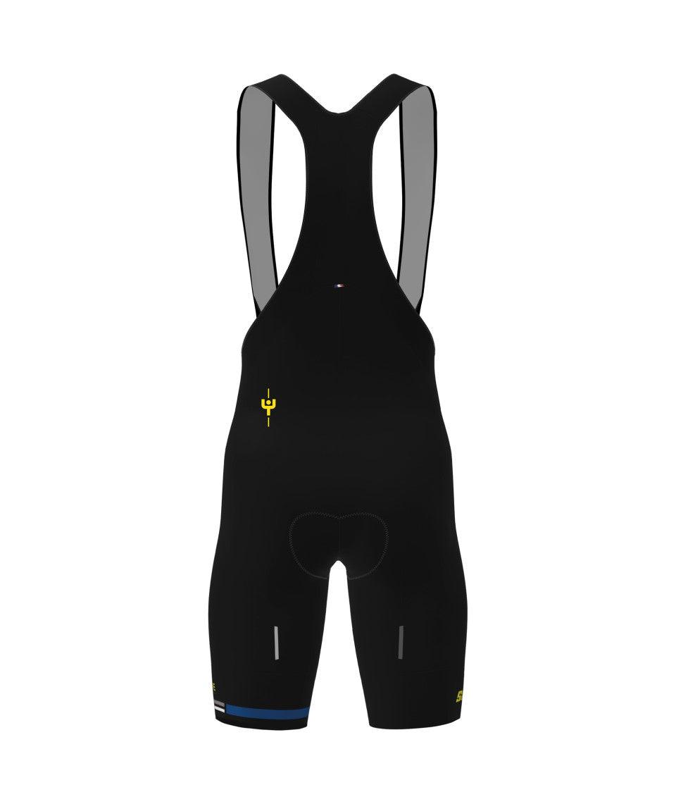 Santini Alpe D'Huez Men's Cycling Bibshorts (Print) | Cycling Gears Hub