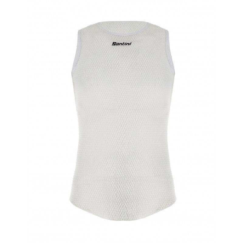 Santini Alpha Winter Mens Cycling Baselayer (White) | Cycling Gears Hub - Cycling Gears Hub