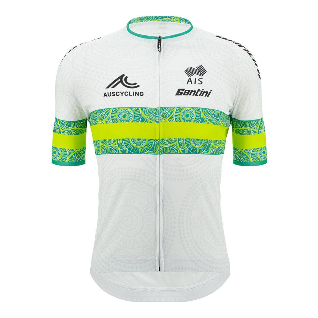 Santini Australia National Team Mens Cycling Jersey (Print) | Cycling Gears Hub