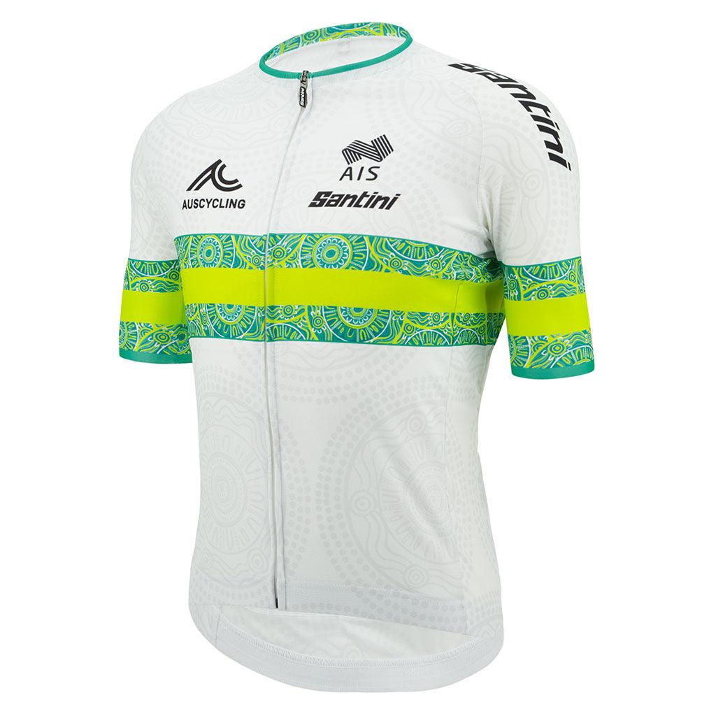 Santini Australia National Team Mens Cycling Jersey (Print) | Cycling Gears Hub