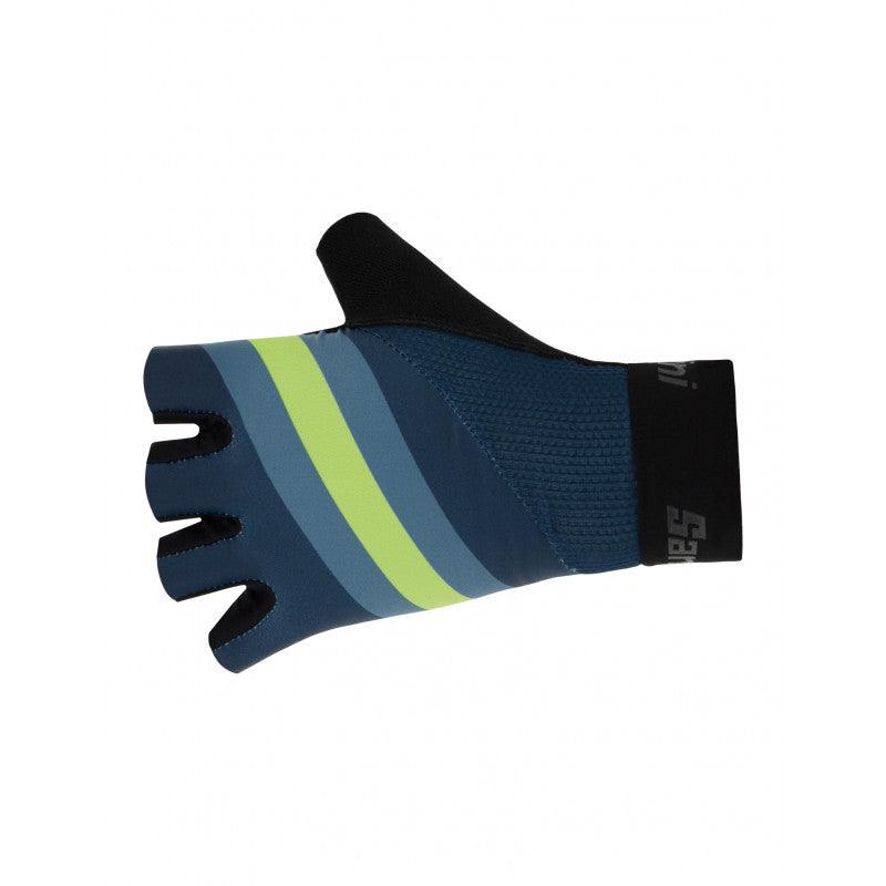 Santini Bengal Mens Cycling Gloves (Fluo Green) | Cycling Gears Hub - Cycling Gears Hub