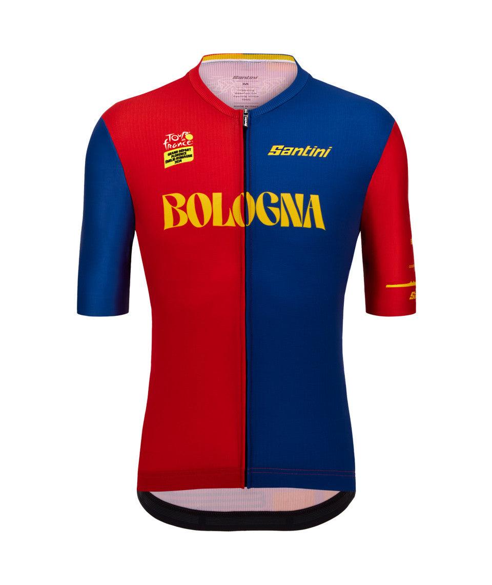 Santini Bologna Men's Cycling Jersey (Print) | Cycling Gears Hub - Cycling Gears Hub