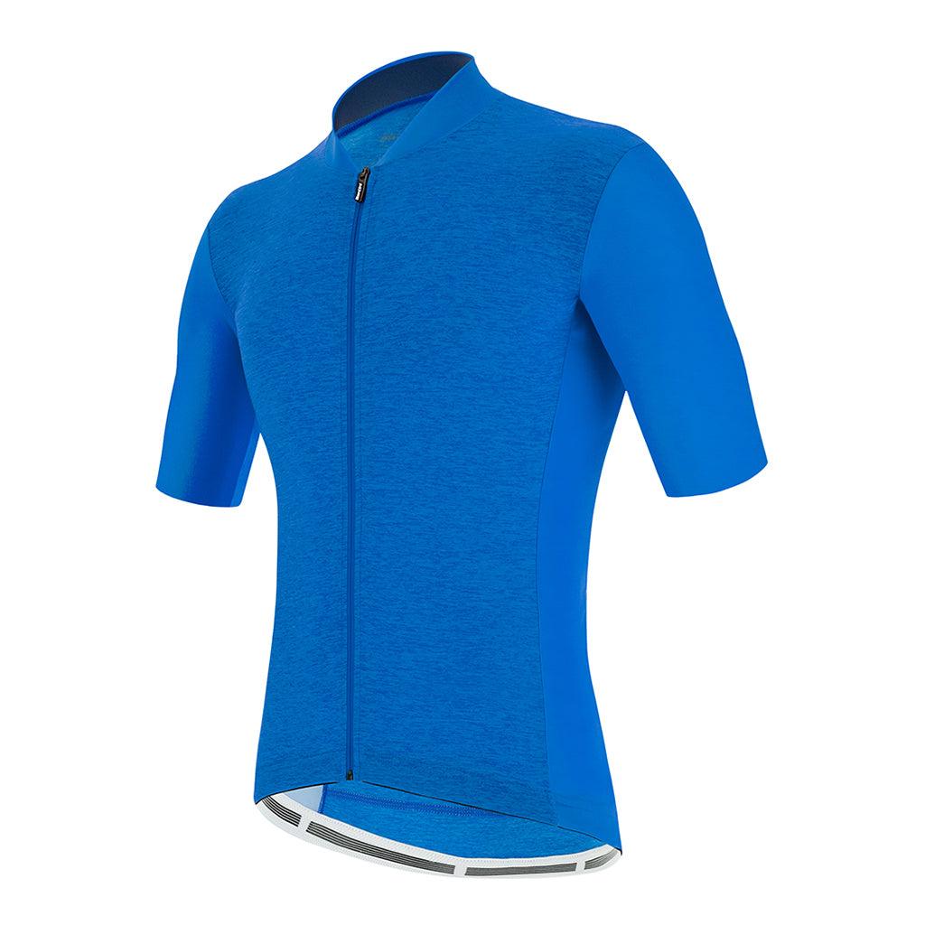 Santini Colore Puro Mens Cycling Jersey (Royal Blue) | Cycling Gears Hub