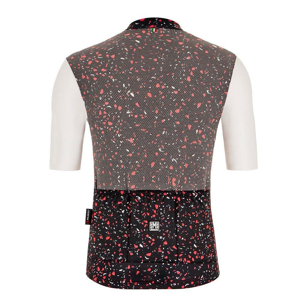 Santini Delta Pietra Mens Cycling Jersey (Black) | Cycling Gears Hub