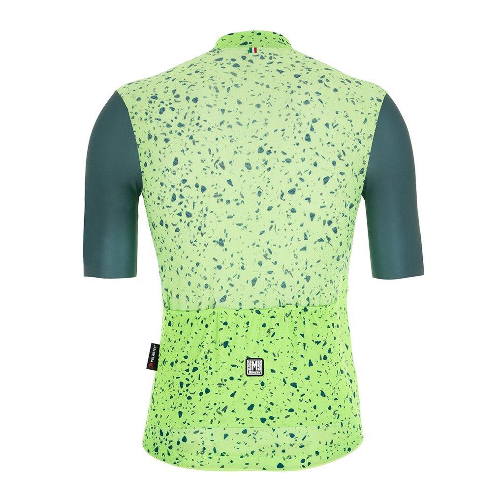Santini Delta Pietra Mens Cycling Jersey (Military Green) | Cycling Gears Hub