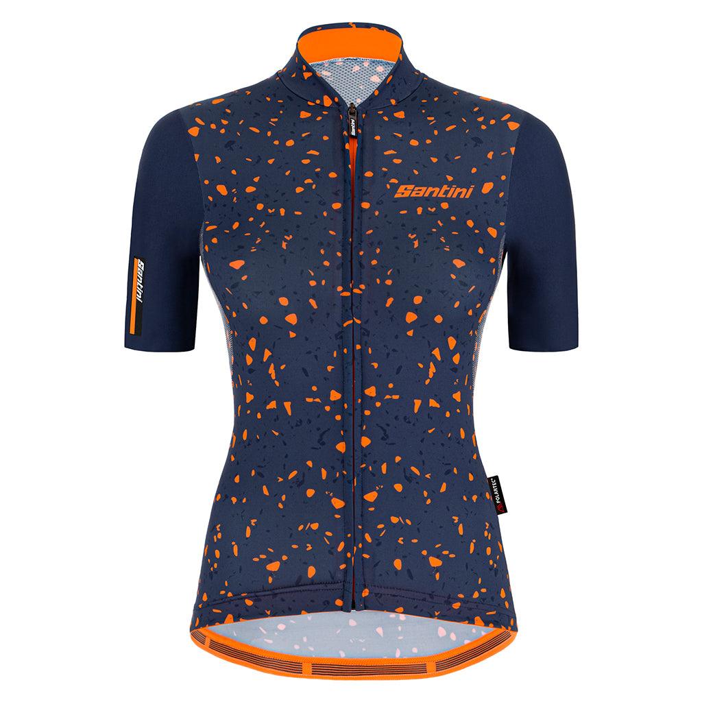 Santini Delta Pietra Women's Cycling Jersey (Nautica Blue) | Cycling Gears Hub