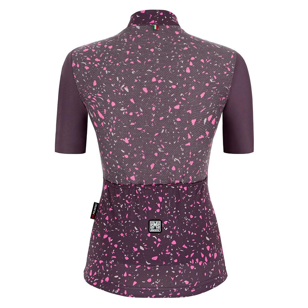 Santini Delta Pietra Women's Cycling Jersey (Vineyard) | Cycling Gears Hub