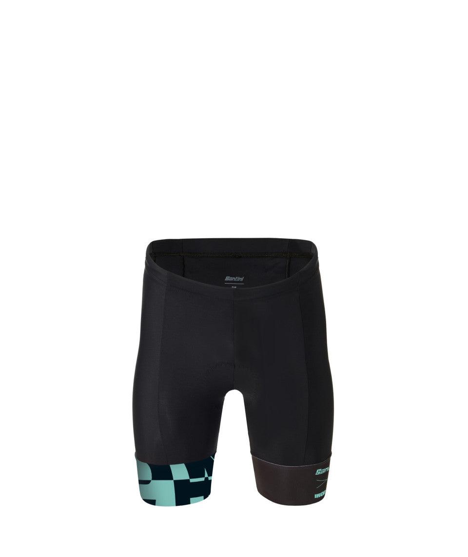 Santini Enigma Men's Triathlon Shorts (Aqua) | Cycling Gears Hub