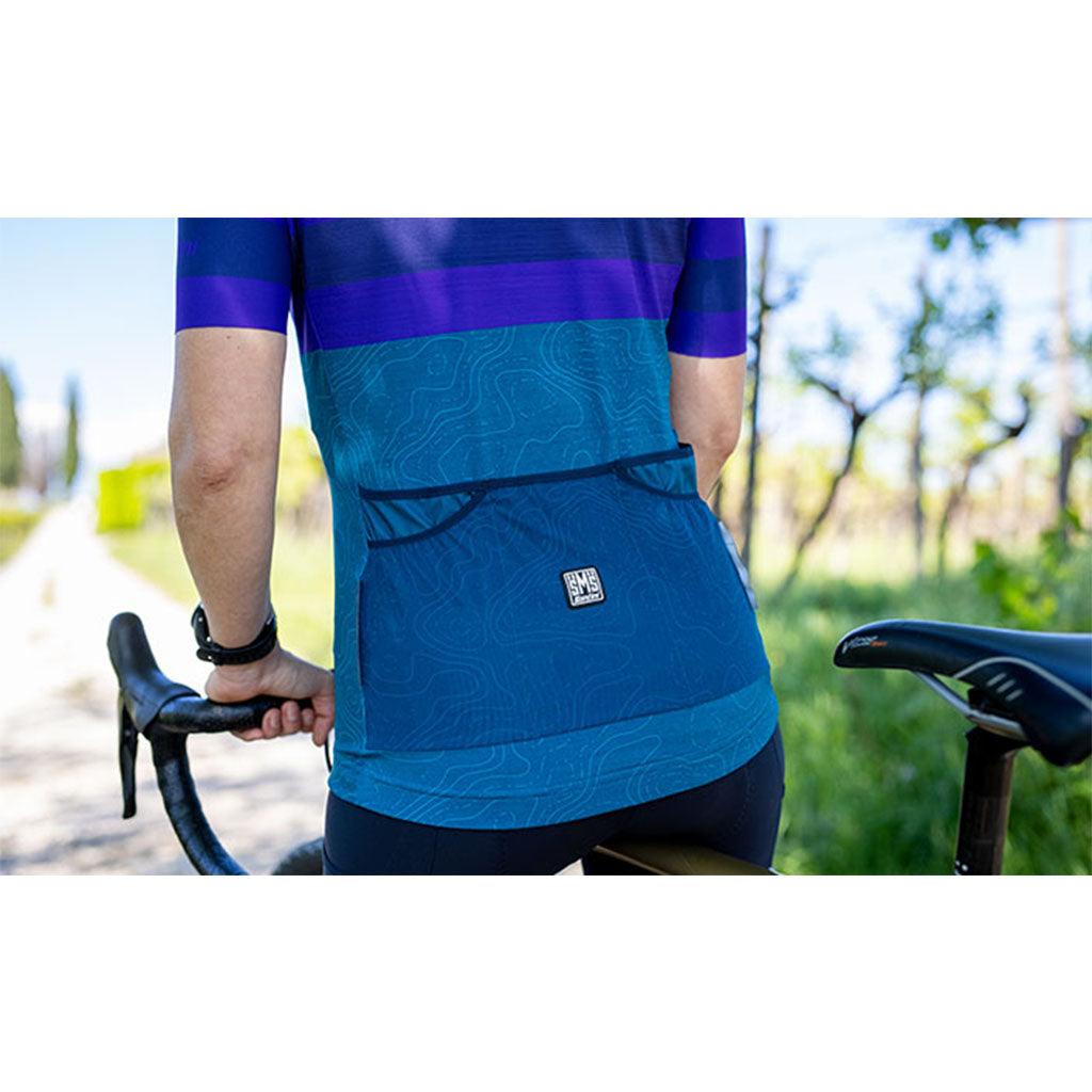 Santini Eroica Opera Women's Cycling Jersey (Teal) | Cycling Gears Hub