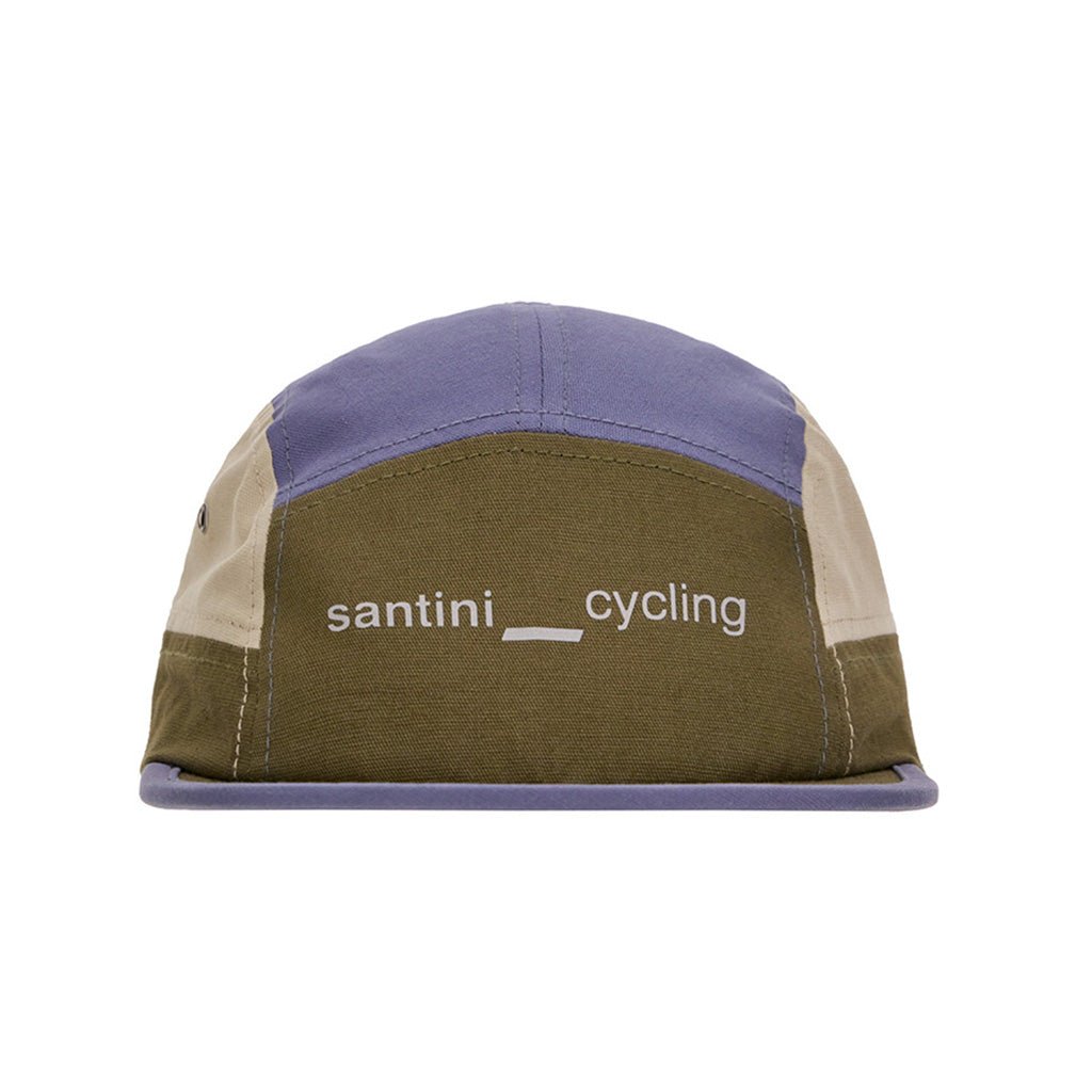 Santini Flat Trucker Cap (Cappucino) | Cycling Gears Hub - Cycling Gears Hub