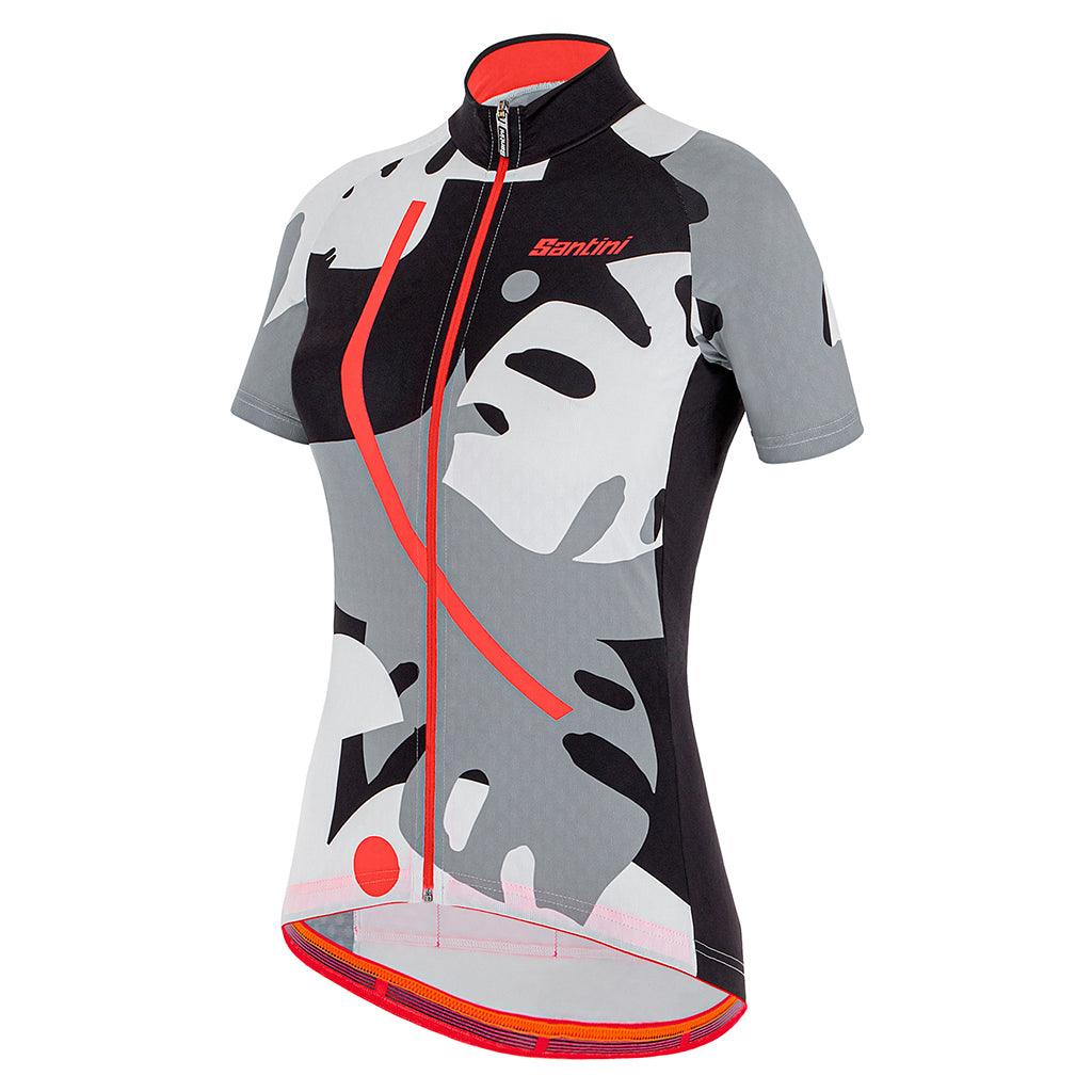 Santini Giada Maui Women's Cycling Jersey (Black) | Cycling Gears Hub