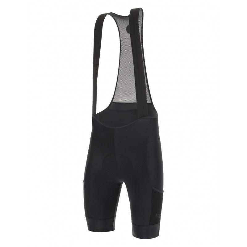 Santini Gravel Mens Cycling Bibshort (Black) | Cycling Gears Hub