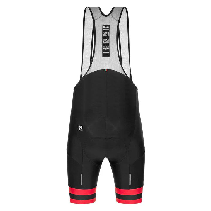 SANTINI KARMA KINETIC BIBSHORTS-BLACK SZ-XXL