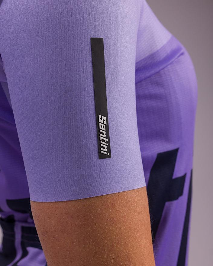 Santini Karma Logo Women's Cycling Jersey (Granatina) | Cycling Gears Hub