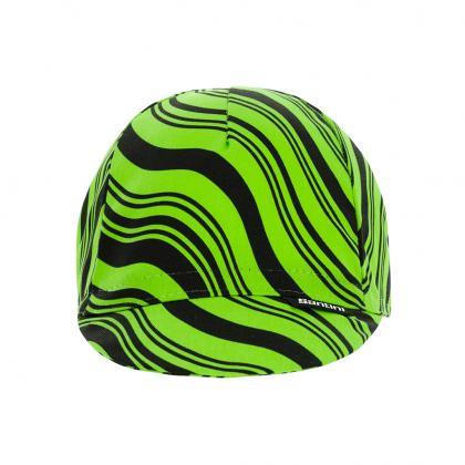Santini Kinetic Cycling Cap (Fluo Green) | Cycling Gears Hub