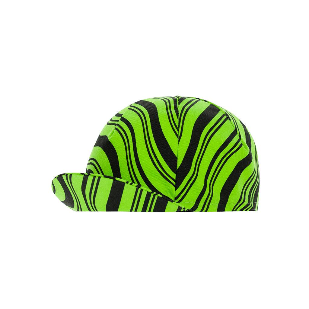 Santini Kinetic Cycling Cap (Fluo Green) | Cycling Gears Hub