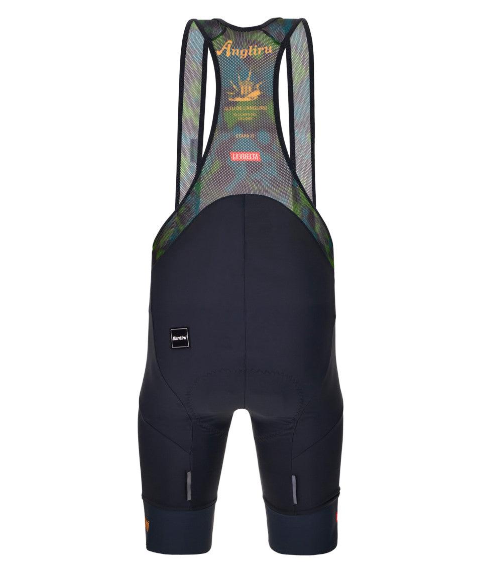 Santini La Vuelta Angliru Men's Cycling Bibshorts (Titan) | Cycling Gears Hub