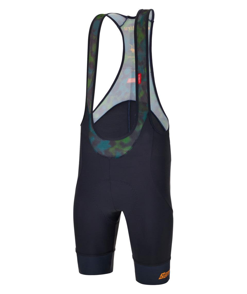 Santini La Vuelta Angliru Men's Cycling Bibshorts (Titan) | Cycling Gears Hub