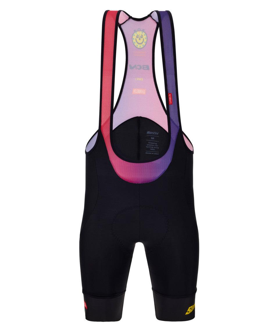 Santini La Vuelta Barcelona Men's Cycling Bibshorts (Black) | Cycling Gears Hub