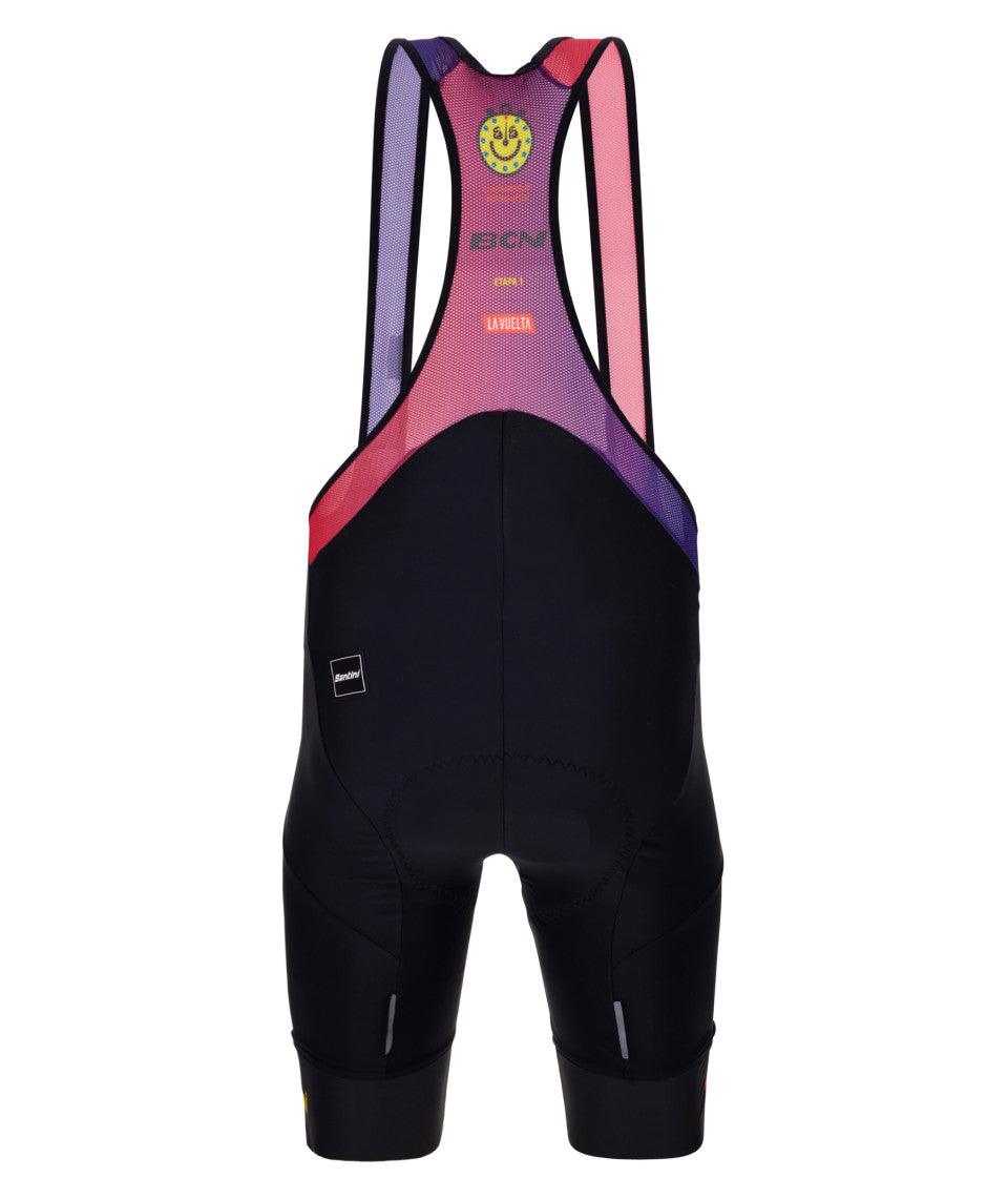 Santini La Vuelta Barcelona Men's Cycling Bibshorts (Black) | Cycling Gears Hub