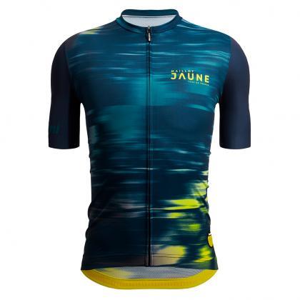 Santini Le Maillot Jaune Espirit Mens Cycling Jersey (Print) | Cycling Gears Hub