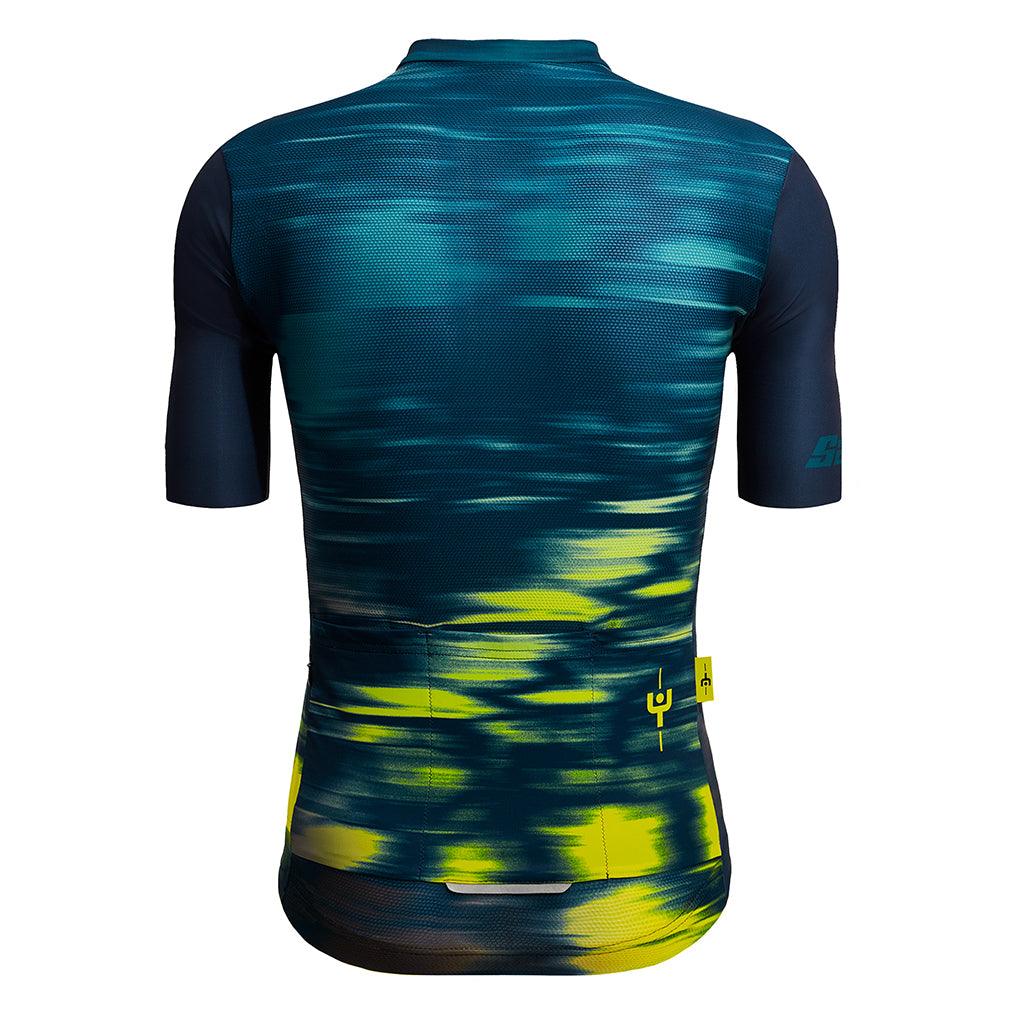 Santini Le Maillot Jaune Espirit Mens Cycling Jersey (Print) | Cycling Gears Hub